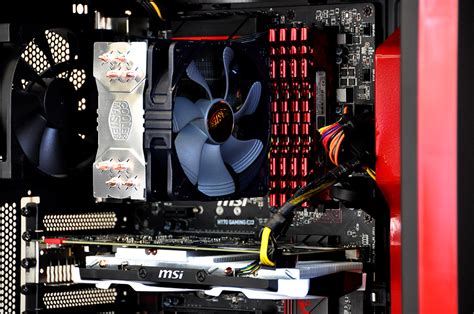 Valkyrie Custom Gaming Pc In Nzxt Source 340 Blackred Evatech News