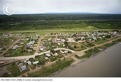 Fort Simpson Is A Village In The Dehcho Region Of The