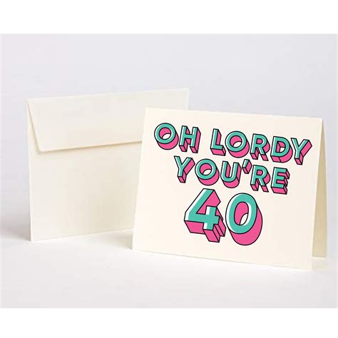 Funny 40th Birthday Card For Girlfriend 40th Birthday Card Etsy