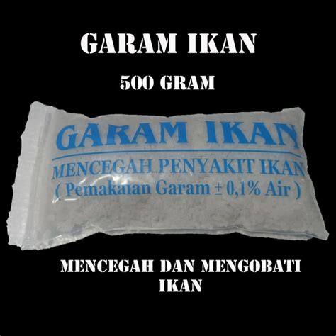 Jual Garam Ikan 500gram Garam Non Yodium Shopee Indonesia