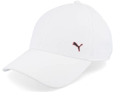 Womens Sport Bright White Adjustable Puma Caps