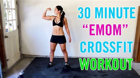 Minute Crossfit Emom Home Workout Full Body Crossfit Workout