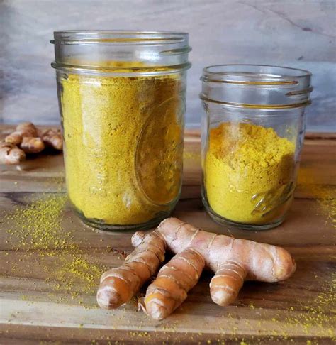 How To Make Homemade Dried Turmeric Powder Homestead And Chill Fresh