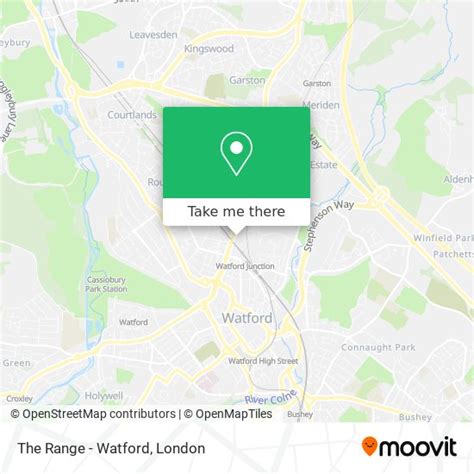 How To Get To The Range Watford By Bus Train Or Tube