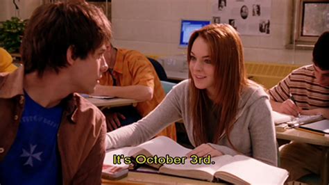 Its October 3rd Celebrate Mean Girls Day With Lindsay Lohan Tina
