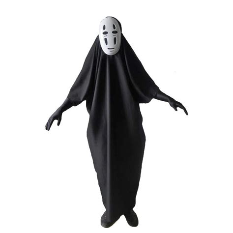 Adults Spirited Away No Face Male Cosplay Masks Gloves Halloween Party Costume Halloween Party