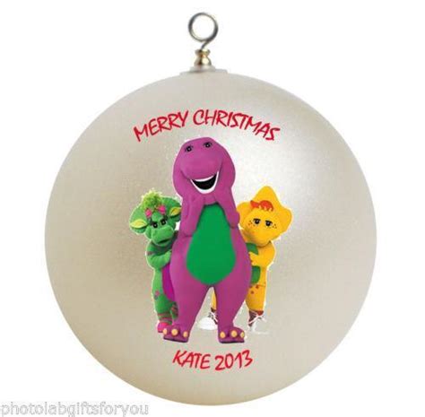 Barney Christmas Ornament Ebay