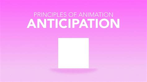 Principles Of Animation Anticipation After Effects Tutorial Youtube