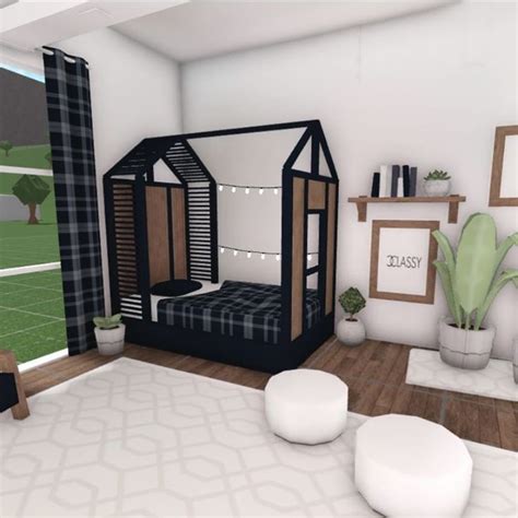 16k Modern Bedroom Bloxburg Roblox Speedbuild Youtube In 2021