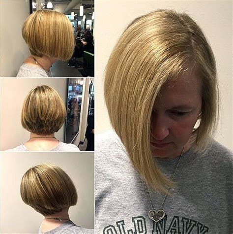 In one variety, the hair is cut off at about jaw length all the way around. 50 Trendy Inverted Bob Haircuts | Coupes de cheveux ...