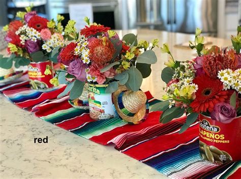 Mexican serape table runner 506943 collection of interior design and decorating ideas on the littlefishphilly.com. Serape table runner Halloween table runner halloween ...