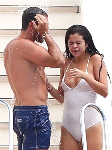 Selena Gomez Swimsuit On A Yacht In Saint Tropez 0 Arthos88