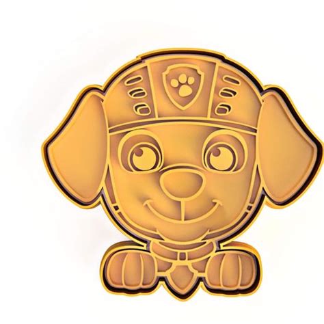 Download Stl File Paw Patrol Cookie Cutters • 3d Printable Object ・ Cults