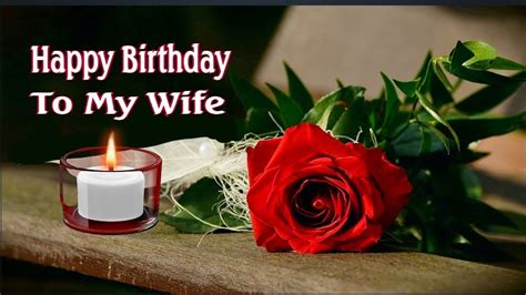 Happy Birthday To My Dear Wife Whatsapp Status Wishes Messages