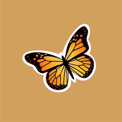 Cute Aesthetic Butterfly Stickers Etsy Canada