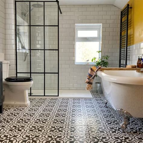 black and white ceramic bathroom floor tiles floor roma