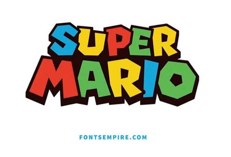 Super Mario Font Free Download Fonts Empire Mario Bros Super Mario Bros Birthday Party