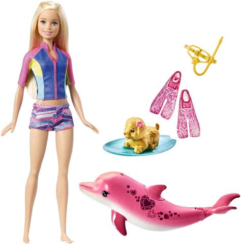 Barbie Dolphin Magic Snorkel Fun Friends T Set Barbie Barbie