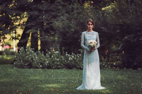 Rhapsody In Blue Pale Blue Wedding Dresses By Katya Katya Shehurina