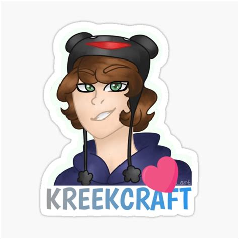 Kreekcraft Sticker For Sale By Yassinebouti Redbubble