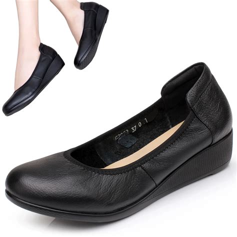 2015casual Comfortable Soft Outsole Genuine Leather Womens Shoes