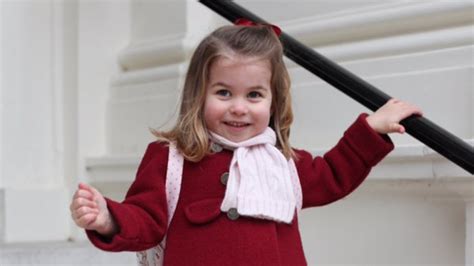 Princess Charlotte Pictured Ahead Of First Day At Nursery