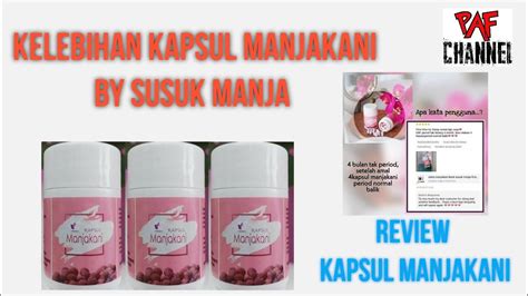 Bahkan secara lebih luas, khasiat manjakani juga baik untuk untuk kesehatan tubuh secara menyeluruh. Kelebihan Kapsul Manjakani By Susuk Manja - YouTube