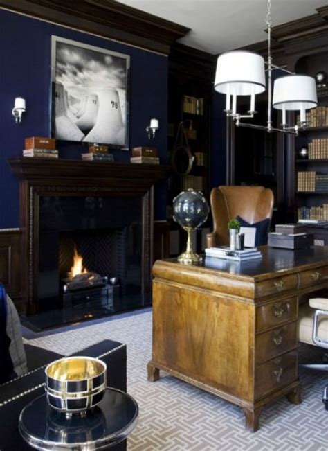 10 Stylish Masculine Home Office Designs To Amaze Interior Idea