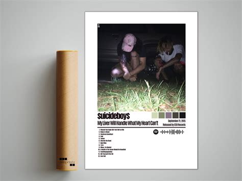 Suicideboys Poster My Liver Will Handle What My Heart Etsy
