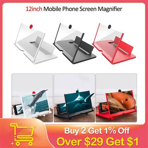 Electronics And Photo Screen Expanders And Magnifiers For Movies 12 Inch