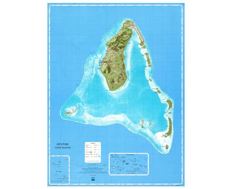 Maps Of Cook Islands Collection Of Maps Of Cook Islands Oceania