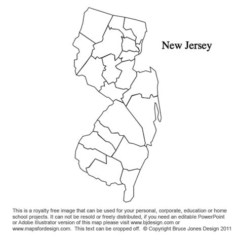 Massachusetts To New Jersey Us County Maps