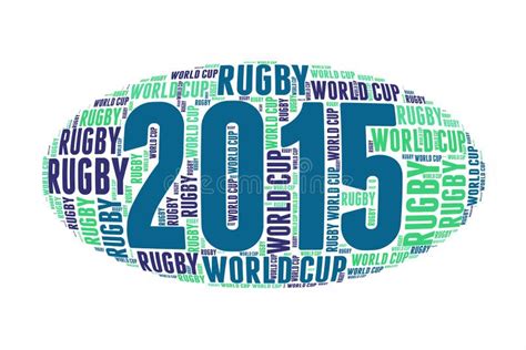 Word Cloud In The Shape Of A Rugby Ball Editorial Photography