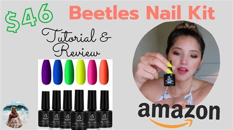 Beetles Gel Nail Polish Kit Review And Tutorial How I Do My Gel