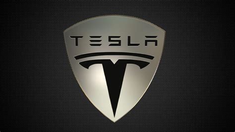 Tesla Logo 2 3d Model Cgtrader