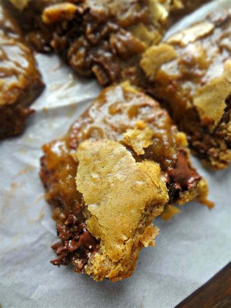 The Cooking Actress Browned Butter Brown Sugar Toffee Blondies