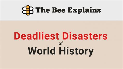 Infographic Deadliest Disasters Of World History Babylon Bee