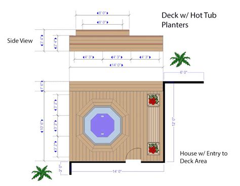 Wood deck designs