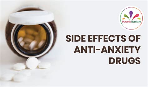 Side Effects Of Anti Anxiety Drugs Dynamic Nutrition