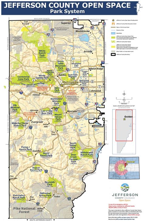 Jefferson County Open Space Map The Ozarks Map