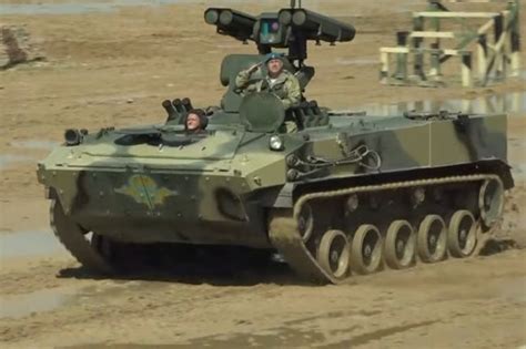 The Anti Tank Complex Kornet D1 Based On The Bmd 4m Was Shown In