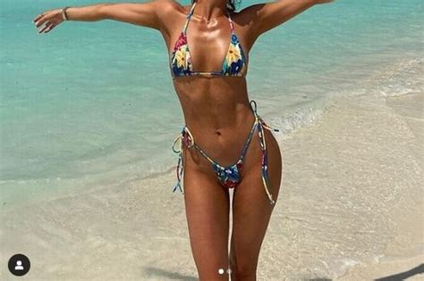 Love Island S Maura Higgins Strips Topless As She Shows Off Figure In Bikini Bottoms Daily Star
