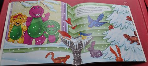 Children Book Lesson In Giving Barney The Purple Dinosaur Christmas