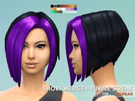 Simplymorgan77s 3 Purple Hair Non Default Recolors