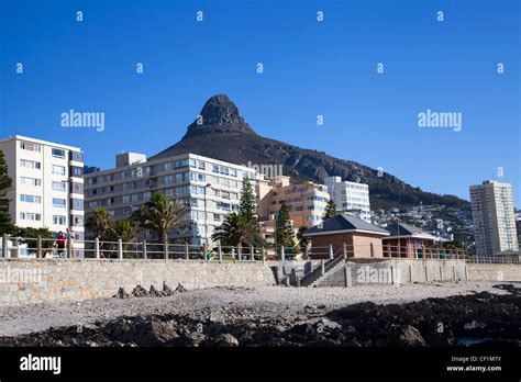 Sea Point Promenade In Cape Town Stock Photo Alamy