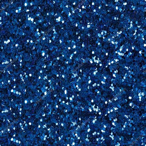 Texture From Blue Glitter Seamless Square Texture Stock Photo By