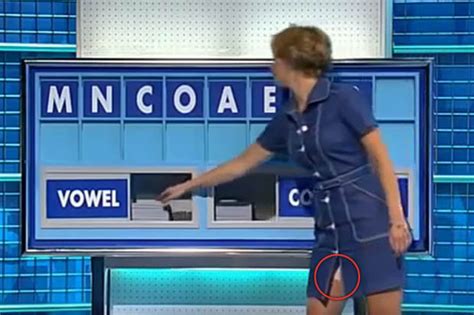 Countdown Host Rachel Riley Flashes Knickers In Wardrobe Malfunction