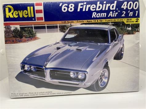 Revell 68 Firebird 400 Ram Air 2 N 1 Muscle Car Model Kit For Sale