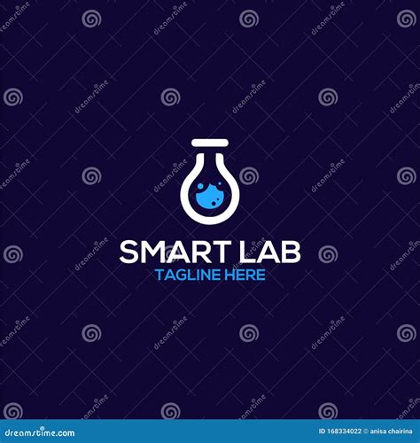 Smart Logo Design Vector With Shine And Unique Shape Stock Vector