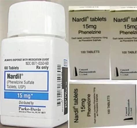 Nardil Phenelzine Treatment Antidepressant Us To Us Delivery Park